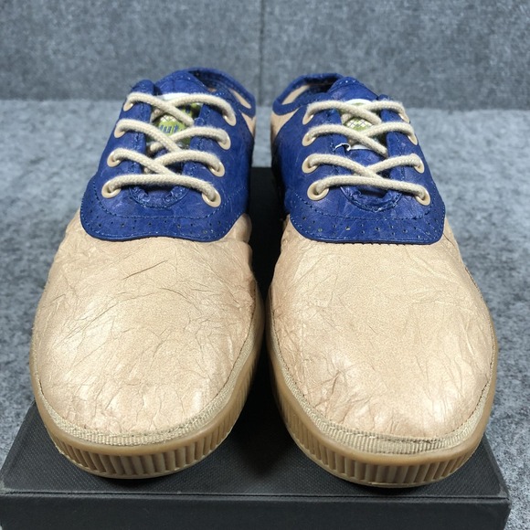 Civic Duty Shoes Women's Size 8 Paper Bag‎ Navy Blue CDL103 Tyvek Upper Casual - Picture 4 of 11